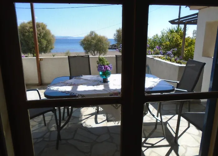 Sea Front Two Bedroom House In Lesvos